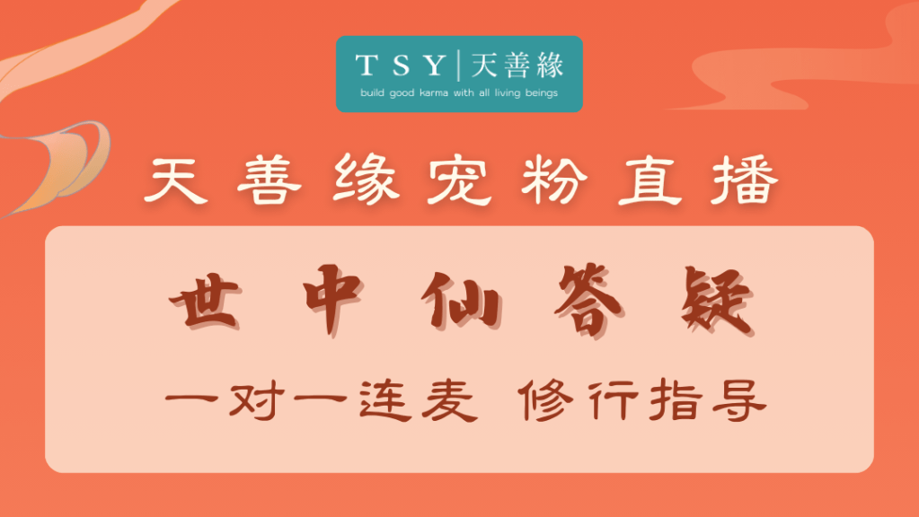 世中仙x天善缘宠粉座谈会2024年8月23日